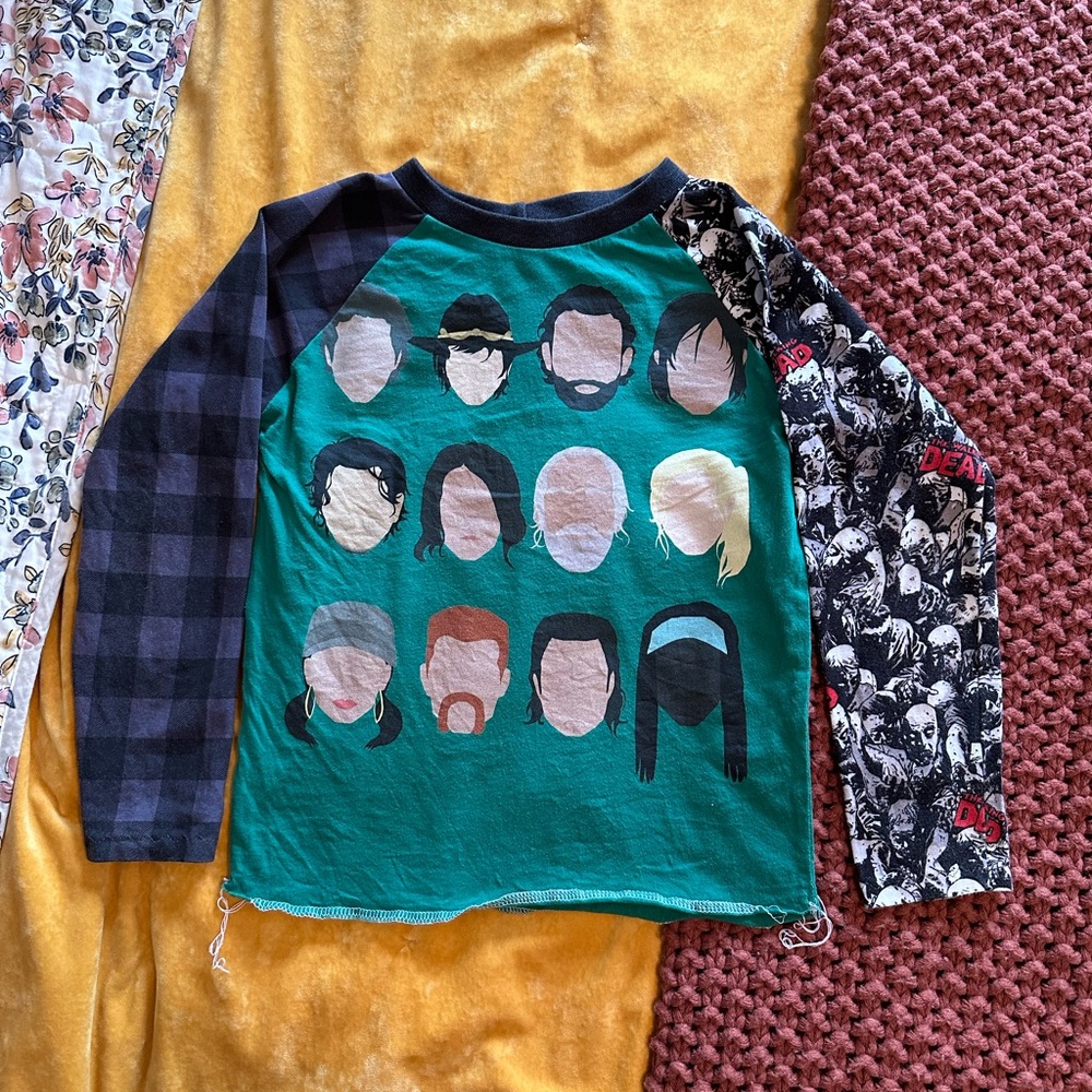 THE WALKING DEAD handmade shirt